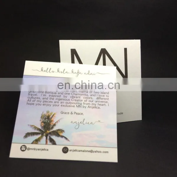 Garment Crownwin Recycled Jeans Paper Hang Tag With Logo Hang Tags photo-5