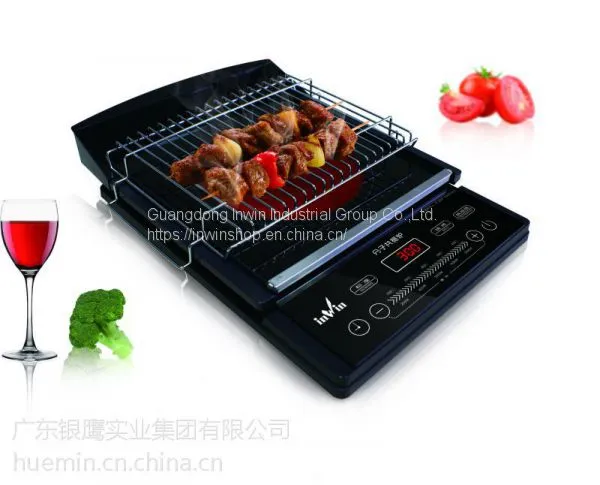 Electrical Cooker Black Suitable for Stir-fried, BBQ,hotpot,and Cook Soup Etc 4pcs/CTN photo-2