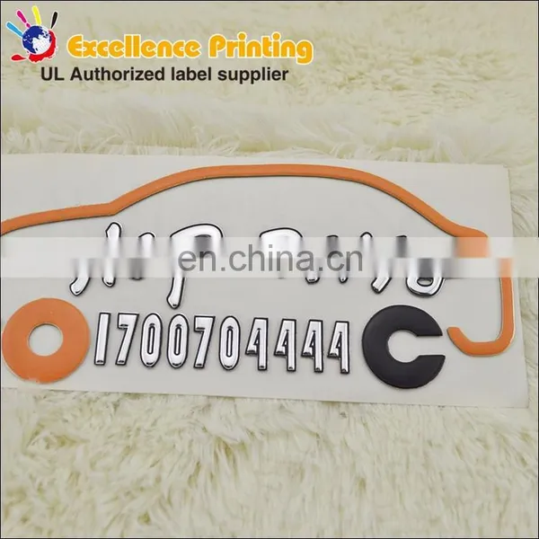 High Quality Costom 3d Raised Stickers photo-4