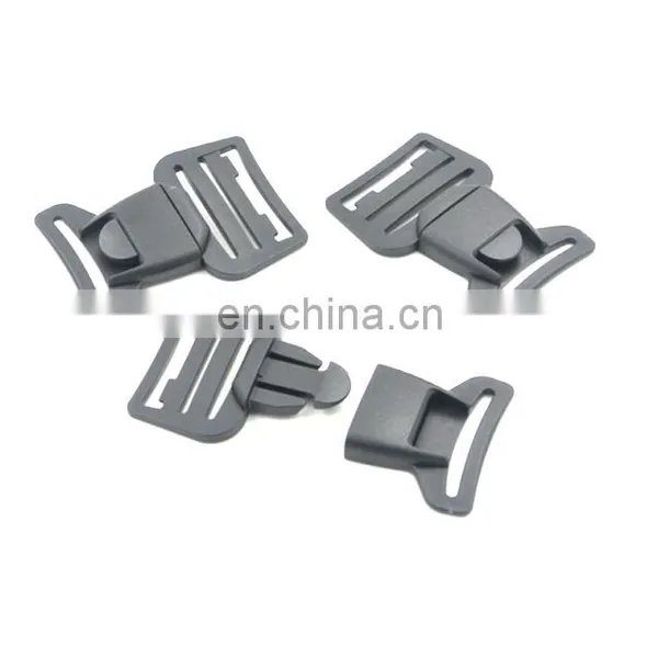 M032B-40Black Adjustable Plastic Quick Belt Side Release Slide Buckle photo-3