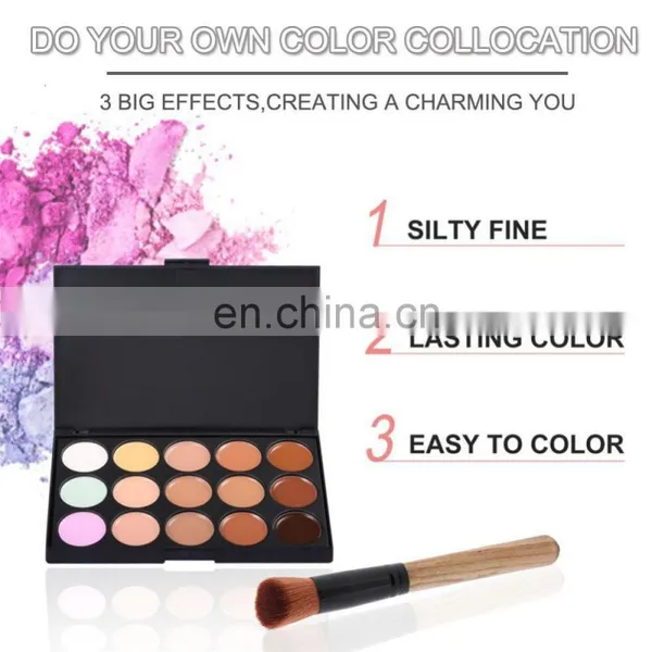 Professional Concealer Palette 15 Color Concealer Facial Face Cream Care Camouflage Makeup base Palettes Cosmetic