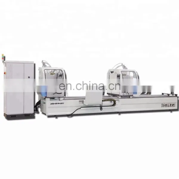 LJZ2-CNC-E500 Aluminium Profile CNC Control Double Mitre Saw in Factory photo-2