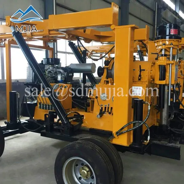 XYX-3 Diesel Hydraulic Spindle Borehole Core Drilling Machine Water Well Drilling Rig photo-4