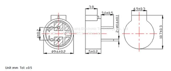 Electromagnetic Passive Buzzer Scb9630 photo-3