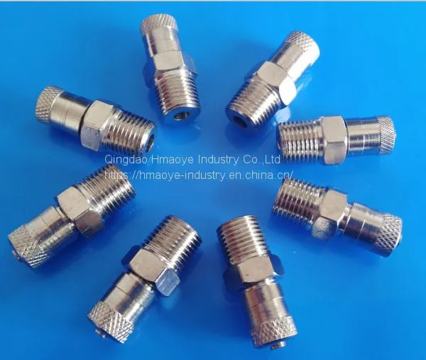 1/8 Inch NPT Schrader Air Tank Pipe Fittings Valve photo-5