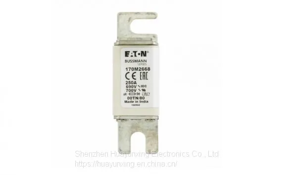 170M2668 Eaton Bussmann Series High Speed Square Body Fuse, 700V UL photo-2