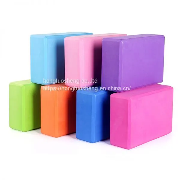 Eco Friendly 2 Pack Custom Logo EVA Foam Yoga Block With Strap Set photo-4