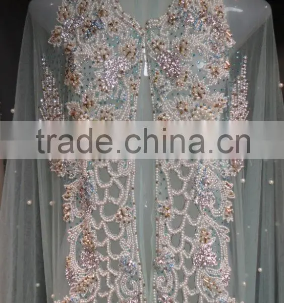 ROYAL MOROCCAN HANDWORK FABRIC TAKCHITA CAFTAN KAFTAN photo-4
