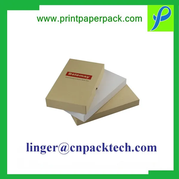Customized Glossy Lamination Coated Paper Lid and Base Retail Gift Box photo-4