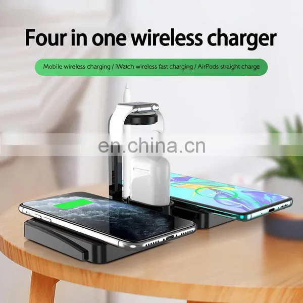 4 In 1 Charger New Product For 2020 New Product Mobile Phonesfor Iphone 8 Plus Phone Charger Wireless photo-4