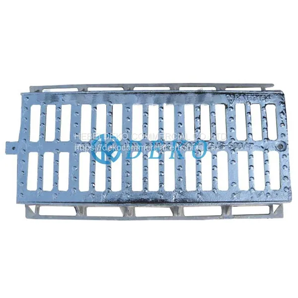 D400 750x300/400/500x50mm Ductile Iron Manhole Cover Ductile Iron Tree Grating photo-2