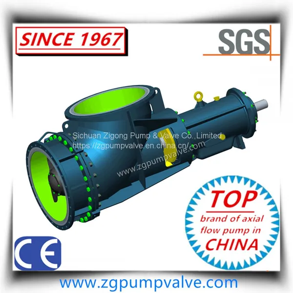 Big Diameter Horizontal Chemical Axial Flow/Elbow Pump for Salt Making Industry photo-4