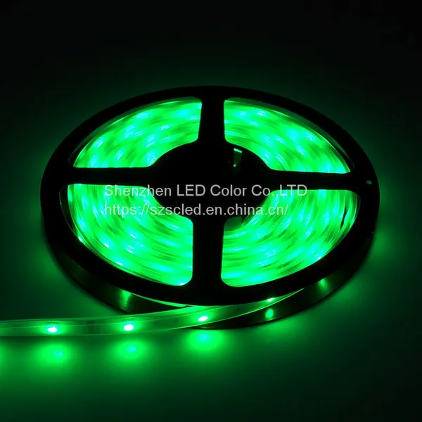Good Price SMD5050 Single GREEN Color30pixel/meters DC12V DC24V 7.2W Flexible Led Light Low Voltage Led Strip Light photo-5
