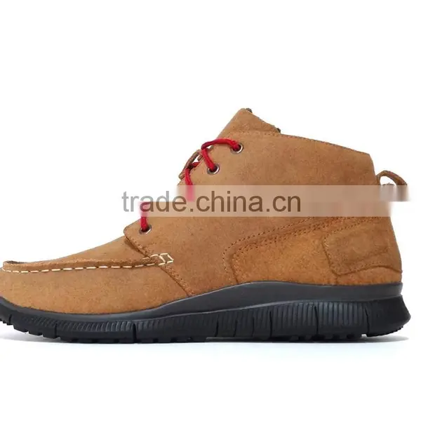 Classic Suede Leather Modern Gentleman Casual Boots photo-3