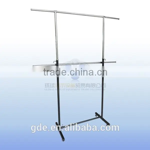 Metal Chrome-spray Simple Removable Garment Rack for Sale photo-2