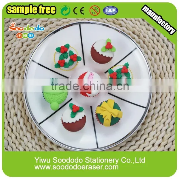 Fancy Kids Toy Christmas Erasers photo-4