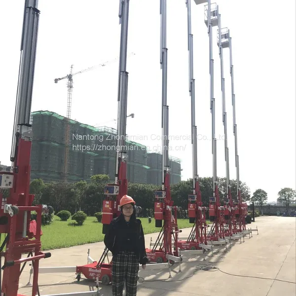 Self-propelled Electric Scissor Lift Single and Double Work Platform photo-2