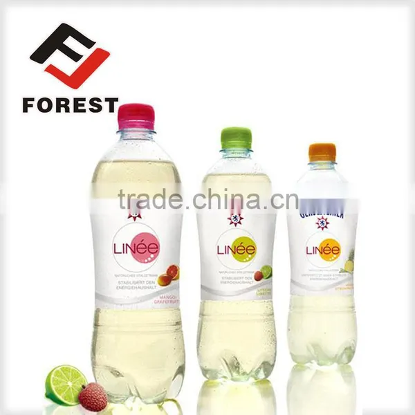 Transparent Waterproof Plastic Bottles Adhesive Roll Label, Private Label Energy Drink photo-3