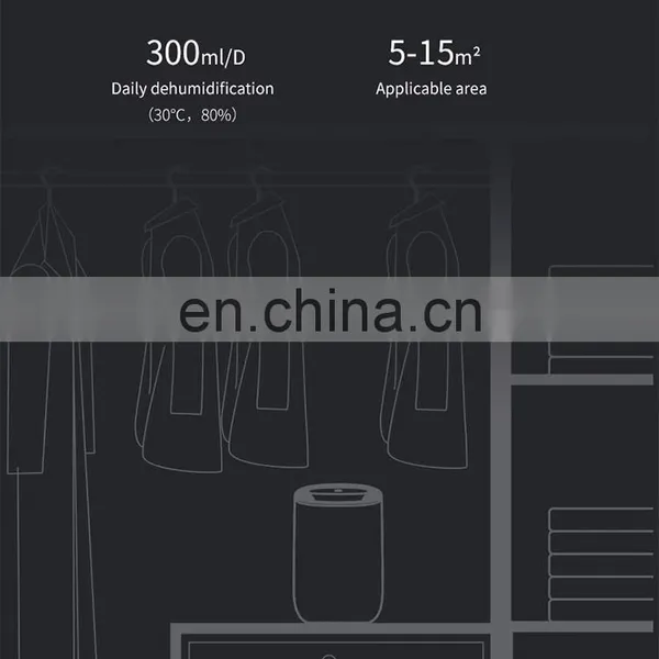 China OEM Color /ODM 600ML Silence Works Well Mini Portable Dehumidifying Controller Home Dehumidifier photo-5