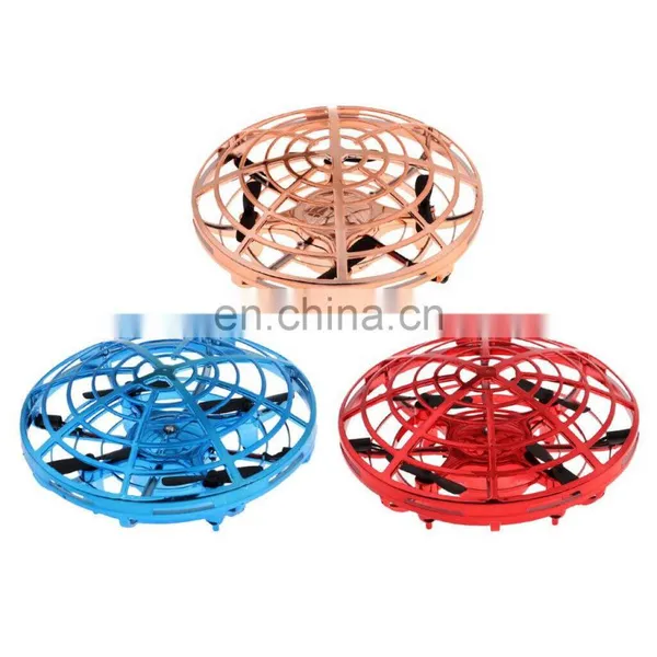 Infrared Sensing HAND CONTROL Mini UFO Drone WITH LED LIGHT 360 DEGREE ROTATION  Flying Ball Interactive Aircraft Toy