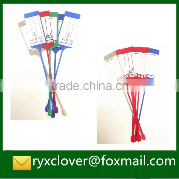 PP Plastic Car Key Tags With Customized Tag photo-2