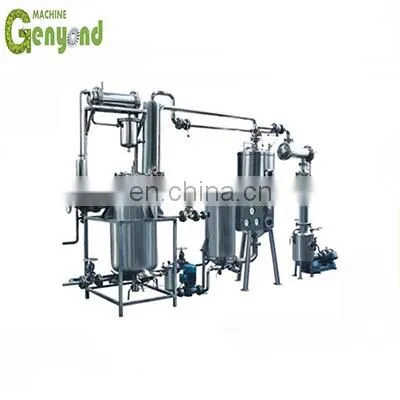 500L Ginger Solvent Extraction Tanks Extraction machines