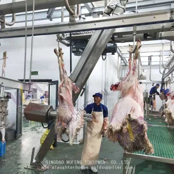 Goat Slaughter Lamb Skinning Machine Sheep Slaughterhouse For Slaughtering photo-3