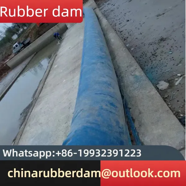 Gas Shield Dam Rubber Dam Supply Purpose Vibrating Screen Sealing River Repair Construction Method Quality Assurance photo-3