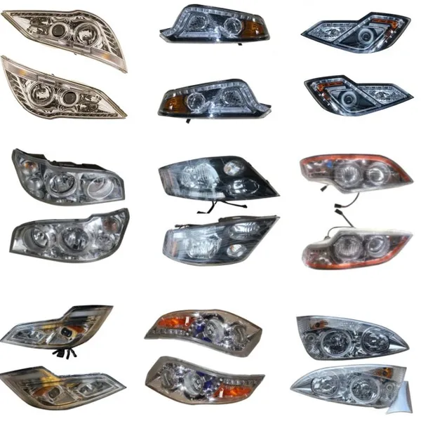 HJQ-090 DG2002-5 Auto Public Chinese Bus and Truck Headlight Headlamp photo-2