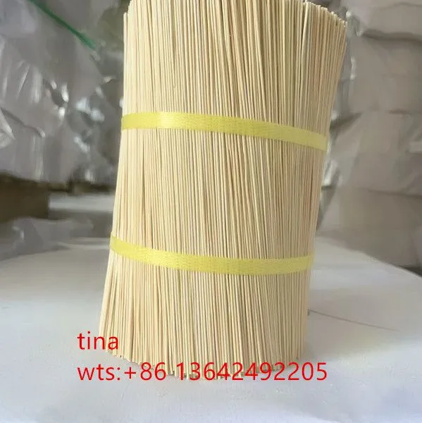 Jiangxi bamboo Sticks 8/9/12 Inches China Raw Agarbatti India Round Natural Incense Bamboo Stick for Incense Stick photo-4