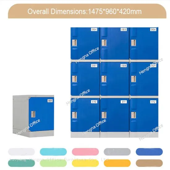 Durable ABS Plastic School Lockers With Multiple Lock Options - Secure Storage Solution for High School Students photo-2