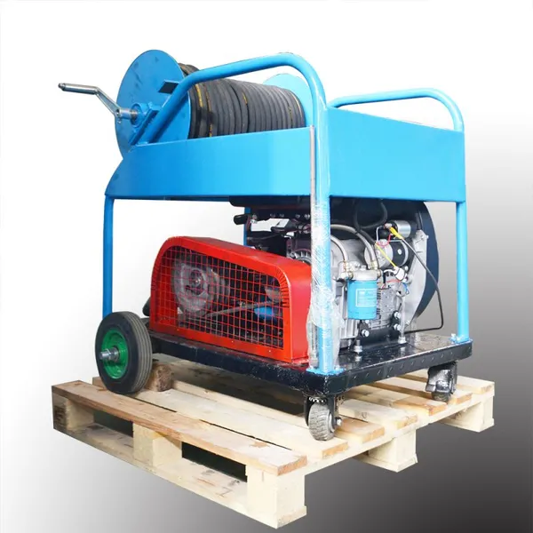 RELIABLE 200bar High Pressure Sewer Pipe Cleaner Diesel Powered 70Lmin for Drainage New Condition photo-4