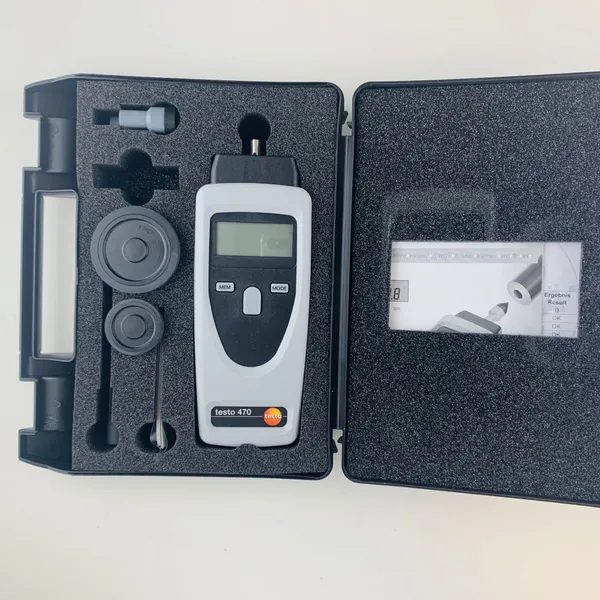 Testo460 465 Testo 470 Speed Measuring Instrument Photoelectric Tachometer Non-contact Tachometer Testo470 Germany photo-3