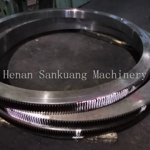 High Quality Forged Steel Slewing Bearing Factory Direct photo-1