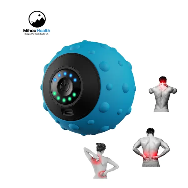 Deep Tissue Vibrating Massage Ball for Fitness and Physiotherapy MH-8627