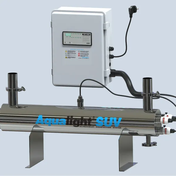 AQUAILGHT 350GPM Seperated UV Water Sterilizer for Water Treatment Pure Water Process