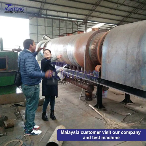 Models Pyrolysis Making Machine High Quality Bamboo Biomass Carbon Charcoal Making Machine EPC photo-5