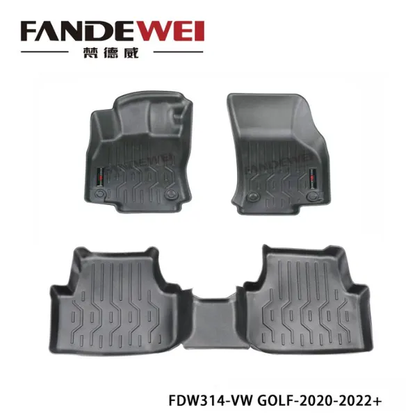 Use for VOLKSWAGEN Golf 3D Auto Carpet Car Floor Mat Luxury Carpet Easy to Clean Anti-slip Makers Custom All Weather Zero Formaldehyde Waterproof photo-4