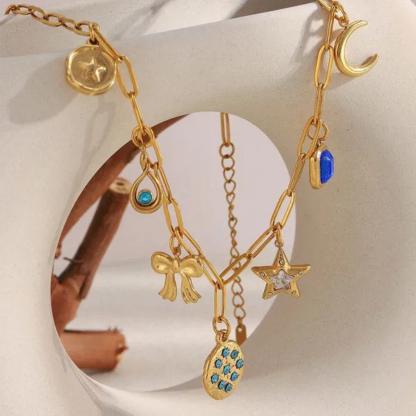 Wholesale 316L Stainless Steel Necklace for Jewelry Brand Custom Design Pendant Manufacturer photo-3