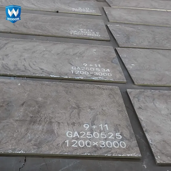 Smooth Wear Resistant Steel Plate With Crack Free Chromium Carbide Weld Overlay photo-5