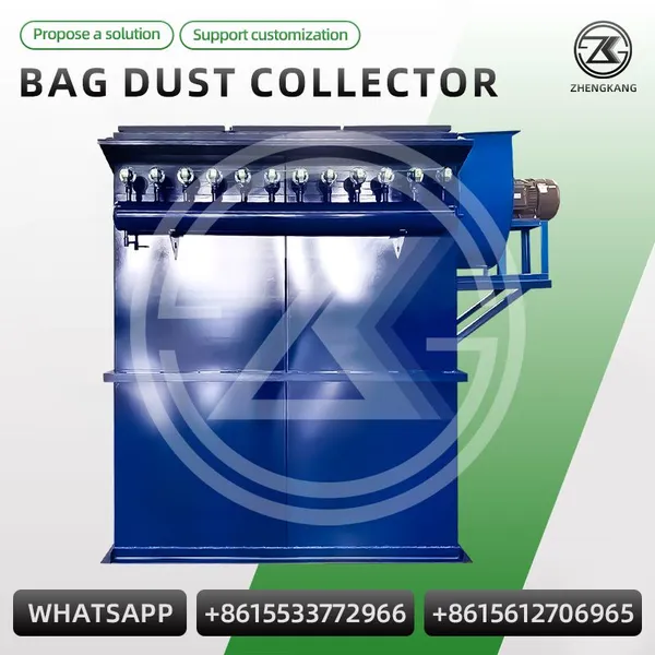 Automatic Pulse Jet Baghouse Dust Collector Industrial Bag Filter Dust Remover System With Explosion‑proof Option photo-2
