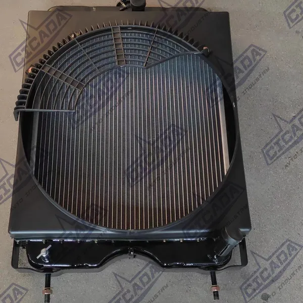 Aluminum Radiator for Weifang Diesel Engine R4105ZD1 50kW Ricardo Generator R6105ZD R6105AZLD R6105IZLD R6110 6113ZLD