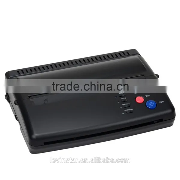 Wholesales 2016 Body Art Plastic Thermal Small Copier Machine Black Motor Tattoo Transfer Machine photo-2