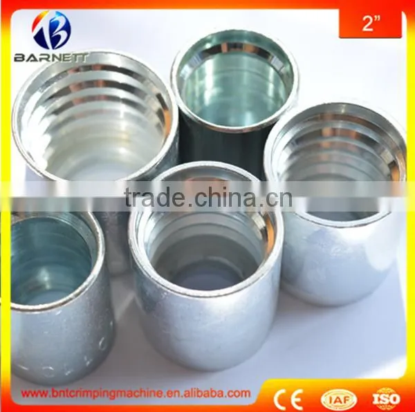 2016 Barnet Carbon Steel Plate Fitting 4SH Hydraulic Hose Fittings Assembly Ferrule/braided Hose Ferrules 00400 photo-2