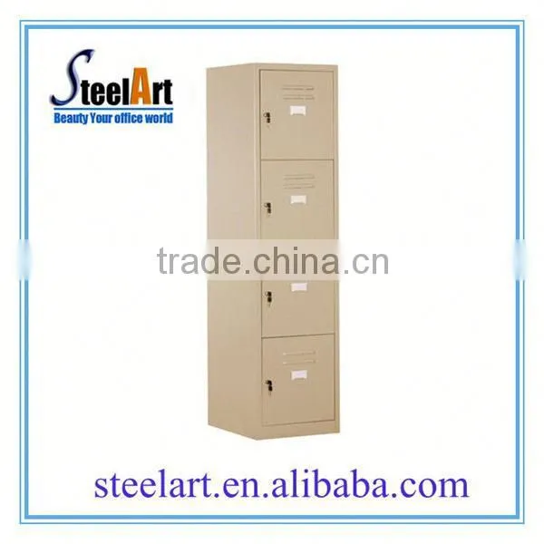 KD 4 Door Clothing Steel Locker/wardrobe/steel Cabinet Clothes Locker
