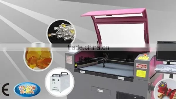 AZ-1390 Automatic Video Camera CO2 Laser Cutting Machine photo-2