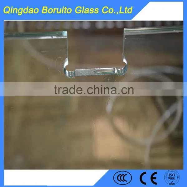 3-19mm Clear Tempered Glass for Bathroom With CE Approved photo-4