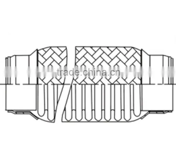 Mass Production Automobile Exhaust Flexible Pipes photo-2