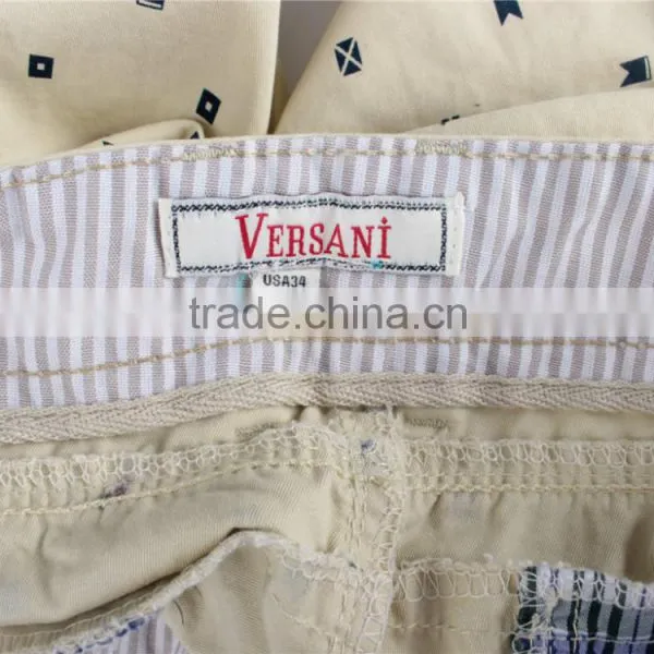 Mens Cheap 100%cotton Garment Stocklot in China Printed Shorts photo-2