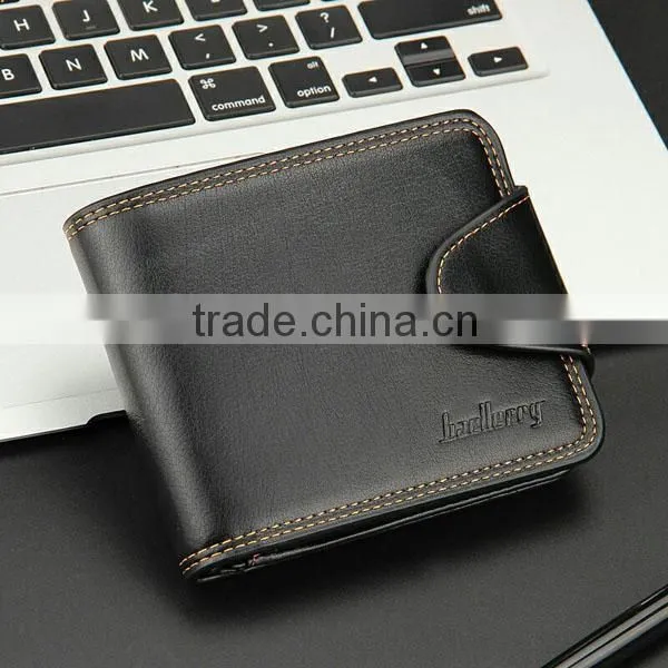 Baellerry New Fine PU Leather pu Leather Men's Wallet With Coin Bag photo-3
